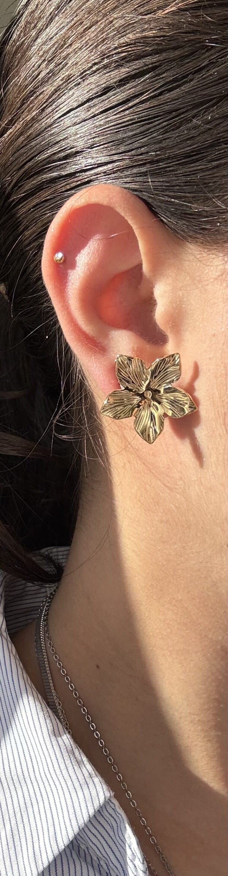 sohaia bijoux acier inoxydable boucles d'oreilles