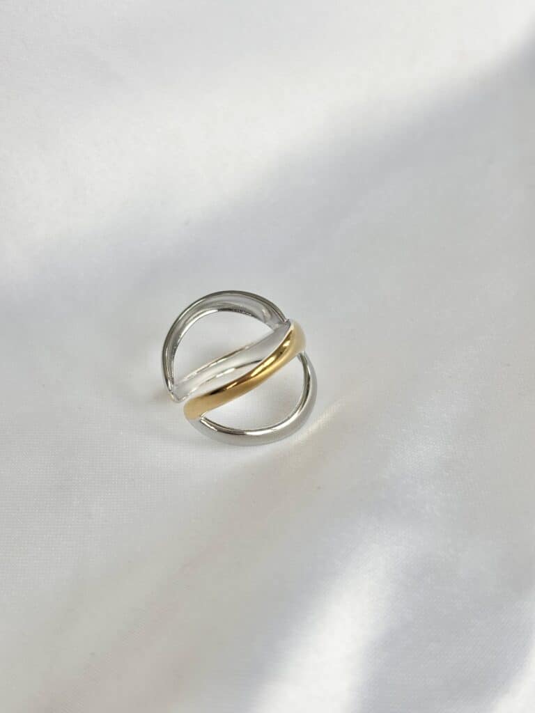 sohaia bijoux acier inoxydable bague