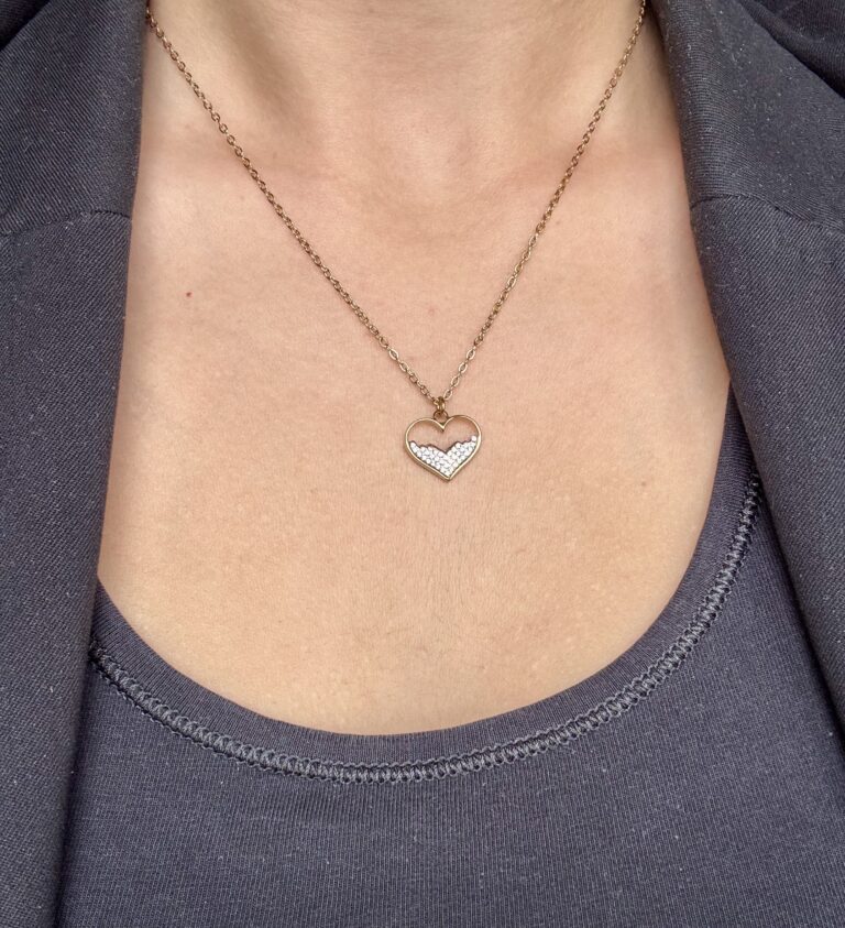 sohaia bijoux acier inoxydable collier