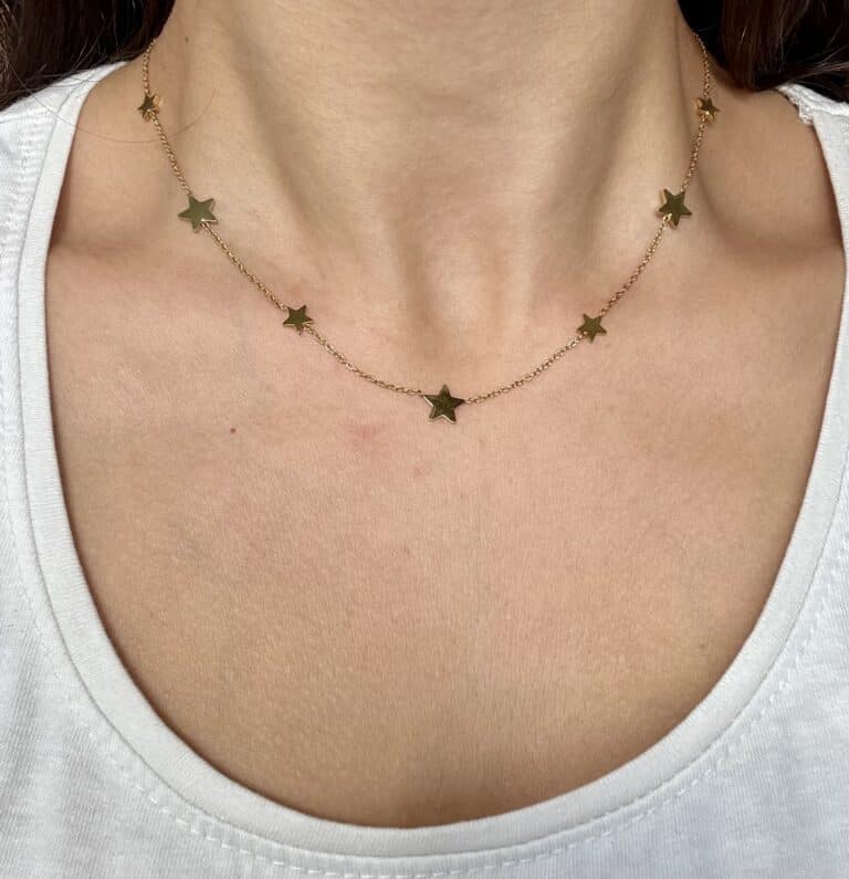 sohaia bijoux acier inoxydable collier