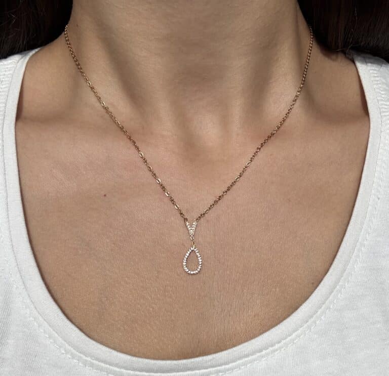 sohaia bijoux acier inoxydable collier