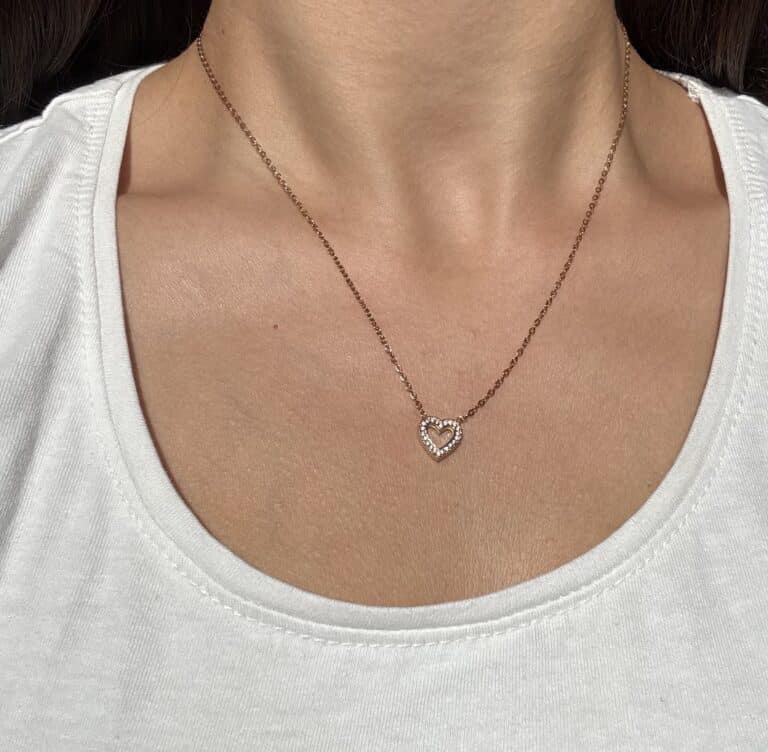 sohaia bijoux acier inoxydable collier