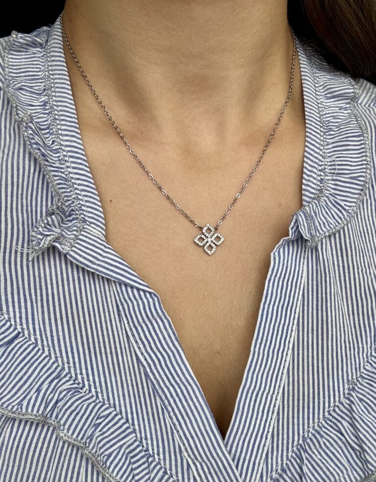 sohaia bijoux acier inoxydable collier