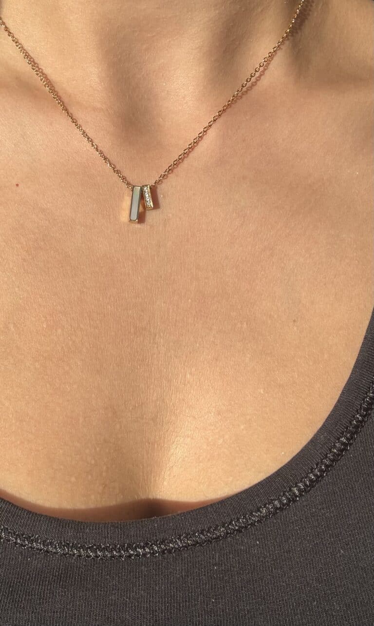 sohaia bijoux acier inoxydable collier