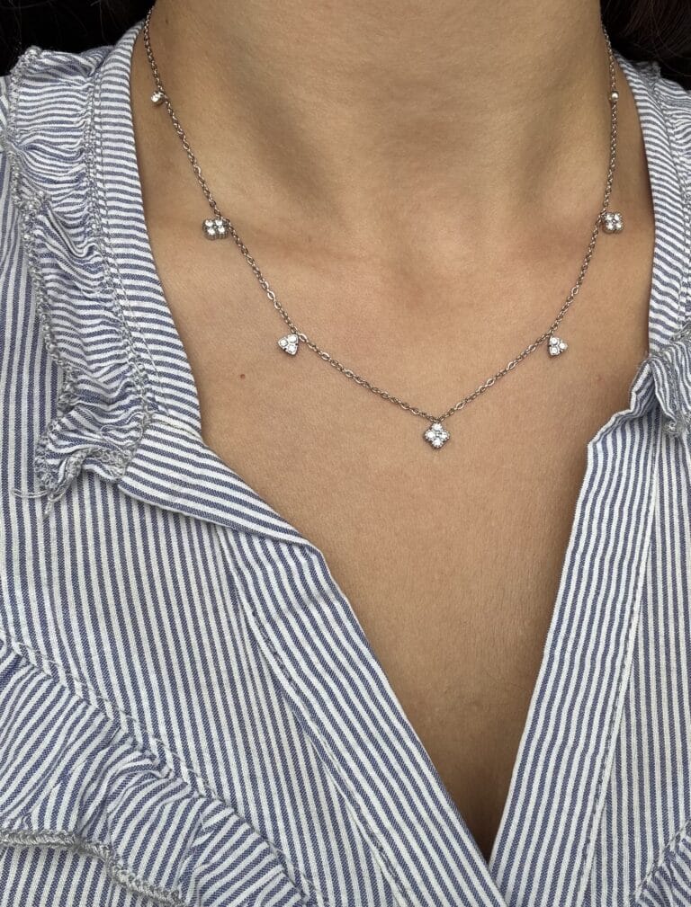 sohaia bijoux acier inoxydable collier