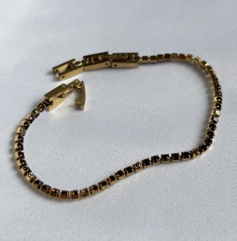 bracelet strass sohaia bijoux acier inoxydable