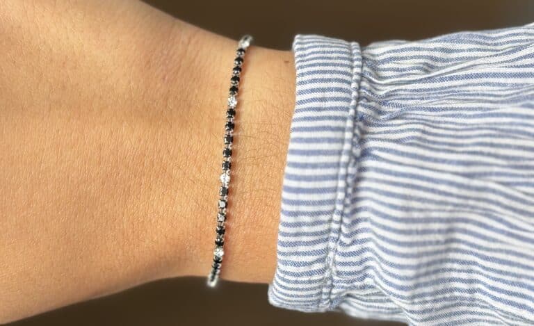 bracelet strass sohaia bijoux acier inoxydable