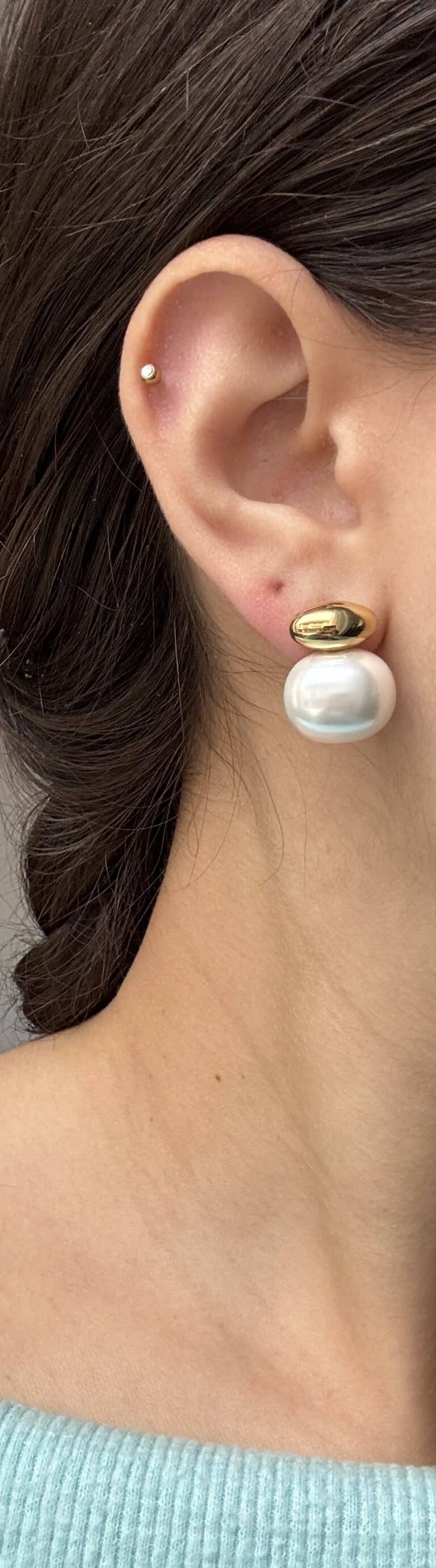 sohaia bijoux boucles d'oreilles acier inoxydable