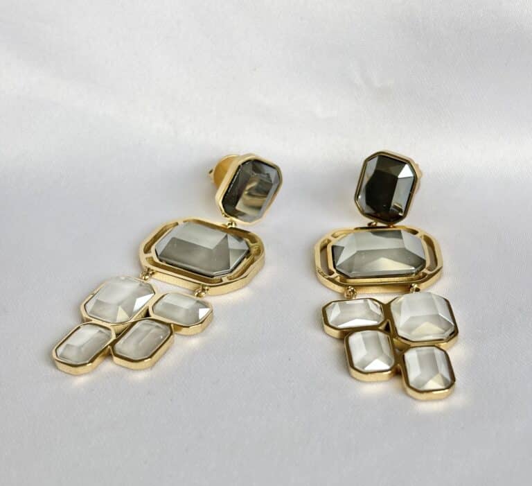 sohaia bijoux boucles d'oreilles acier inoxydable