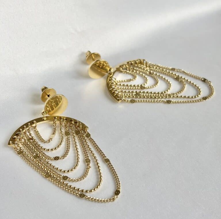 sohaia bijoux boucles d'oreilles acier inoxydable
