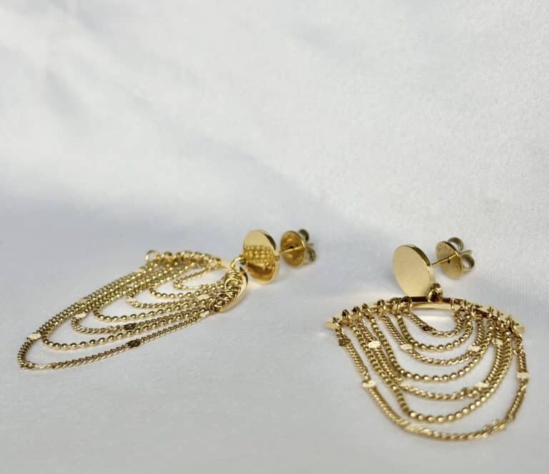 sohaia bijoux boucles d'oreilles acier inoxydable