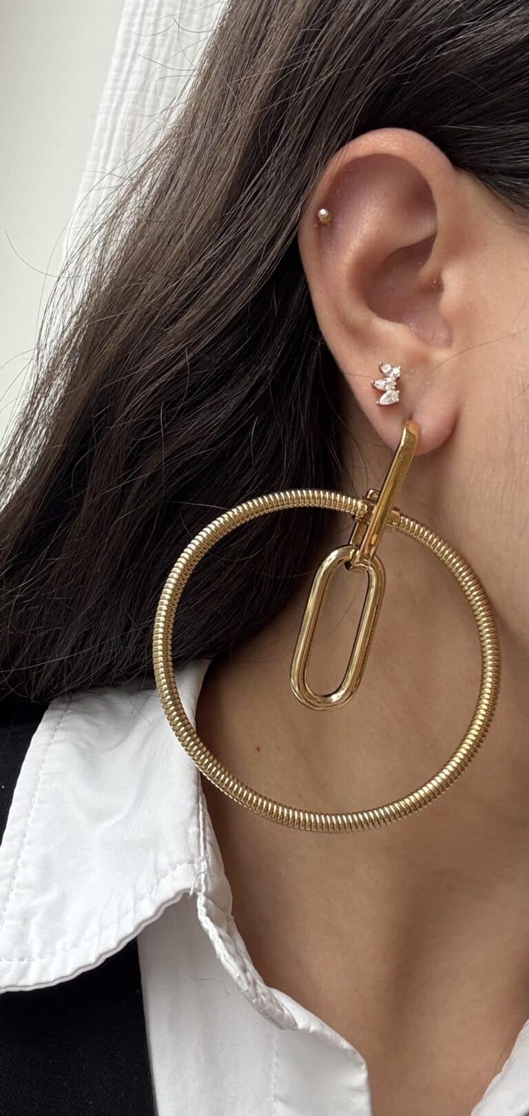 boucles d'oreilles zag, sohaia bijoux