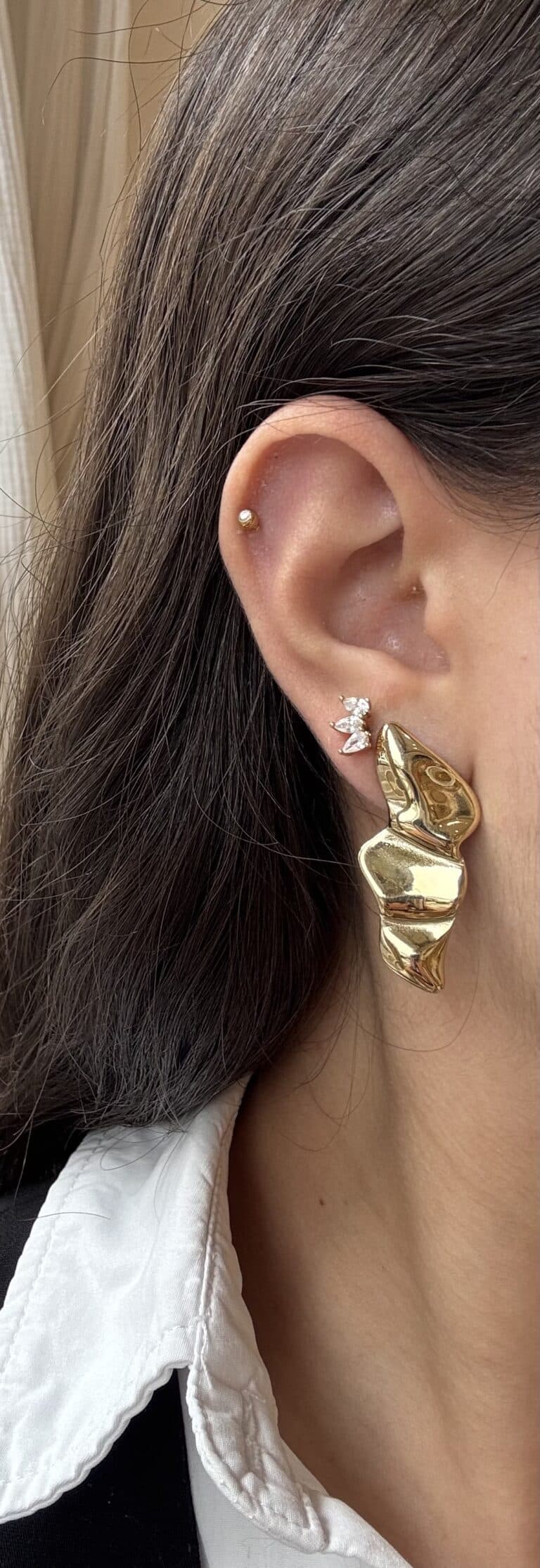 boucles d'oreilles zag, sohaia bijoux