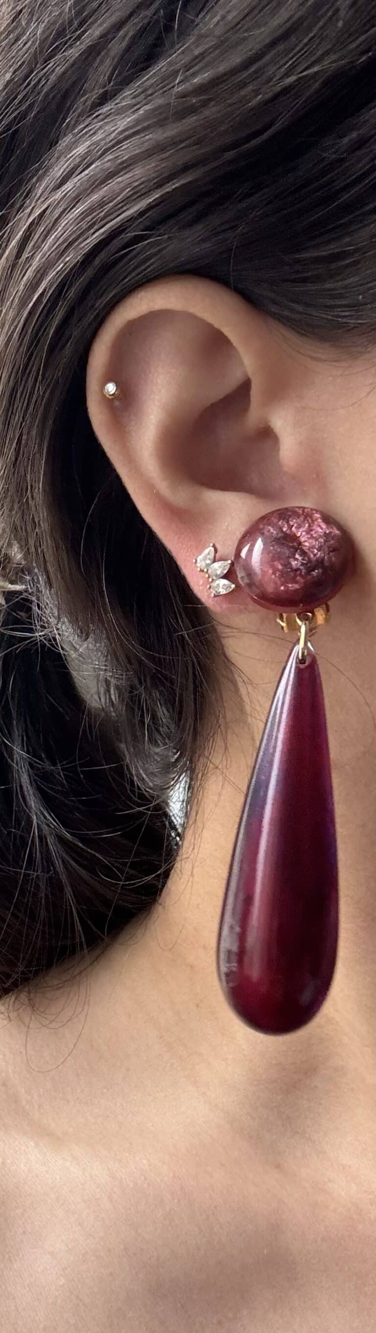 francine bramli boucles d'oreilles sohaia bijoux
