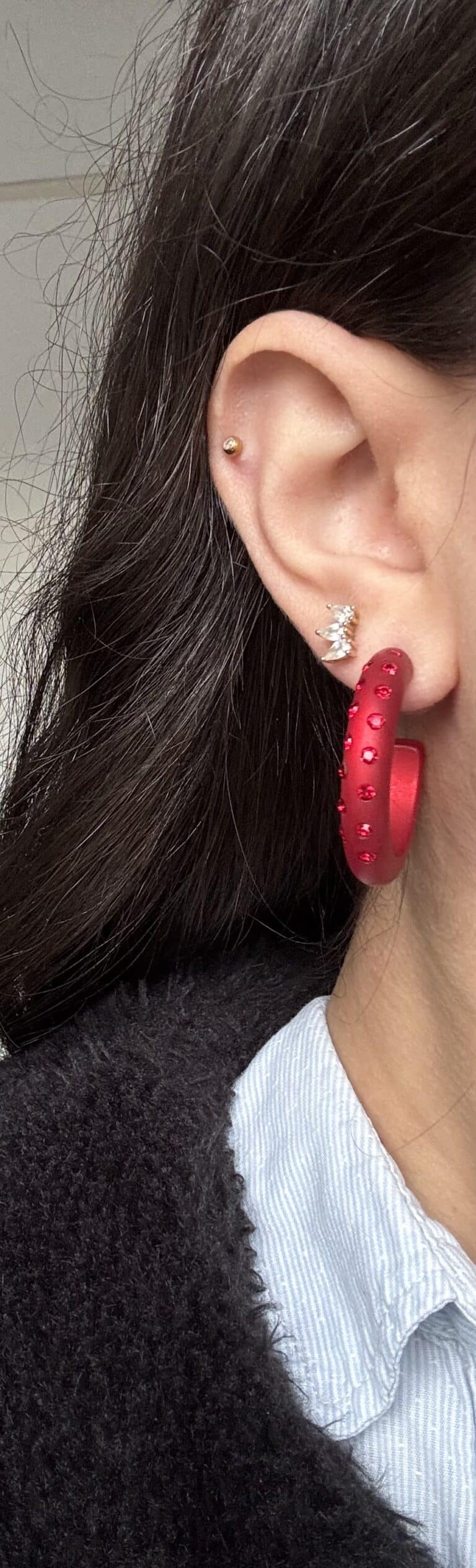 boucles d'oreilles créoles francine bramli