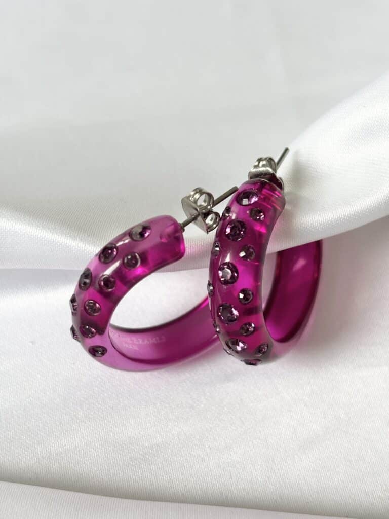 boucles d'oreilles créoles francine bramli