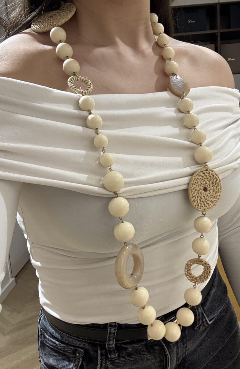 francine bramli sohaia bijoux collier sautoir