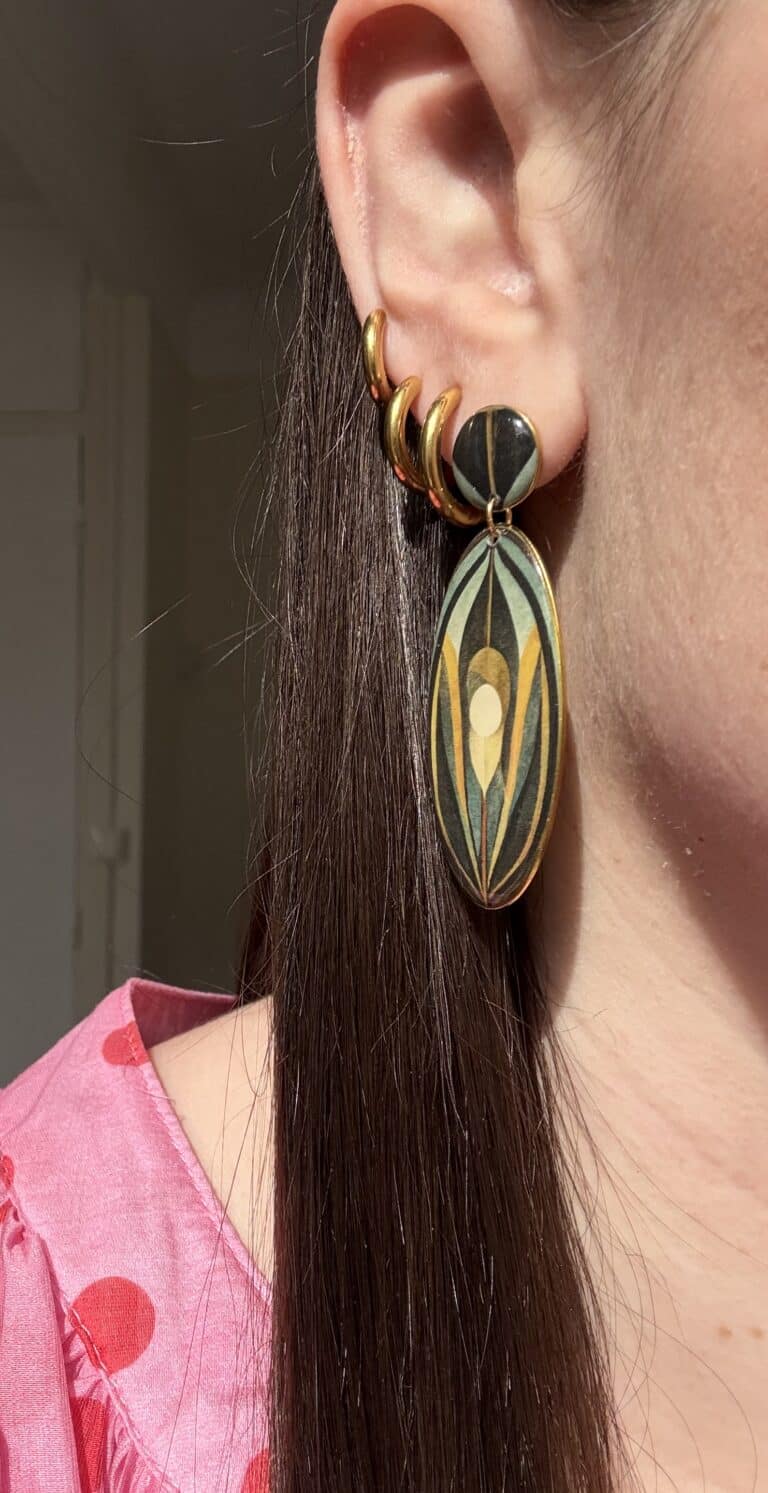boucles d'oreilles mira bay, sohaia bijoux