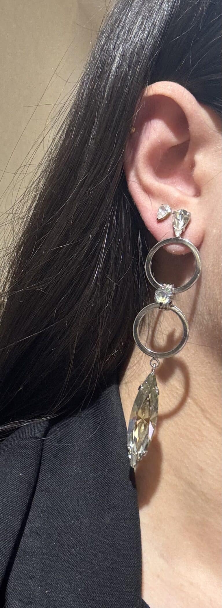 boucles d'oreilles crezus sohaia bijoux swarovksi