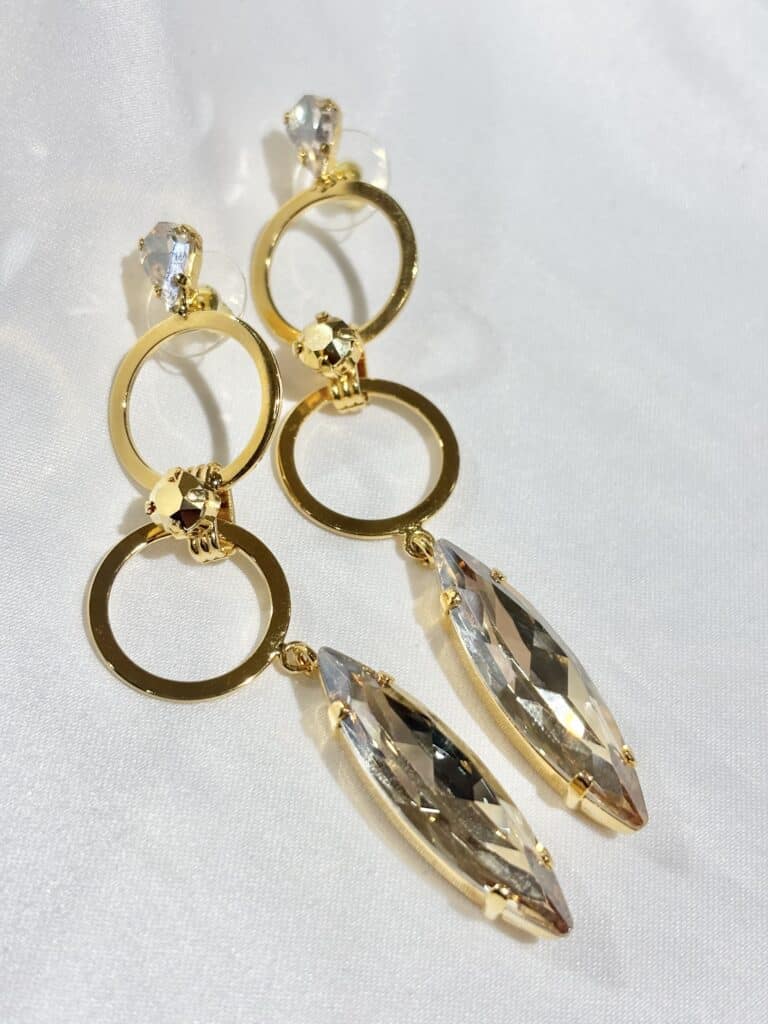 boucles d'oreilles crezus sohaia bijoux swarovksi