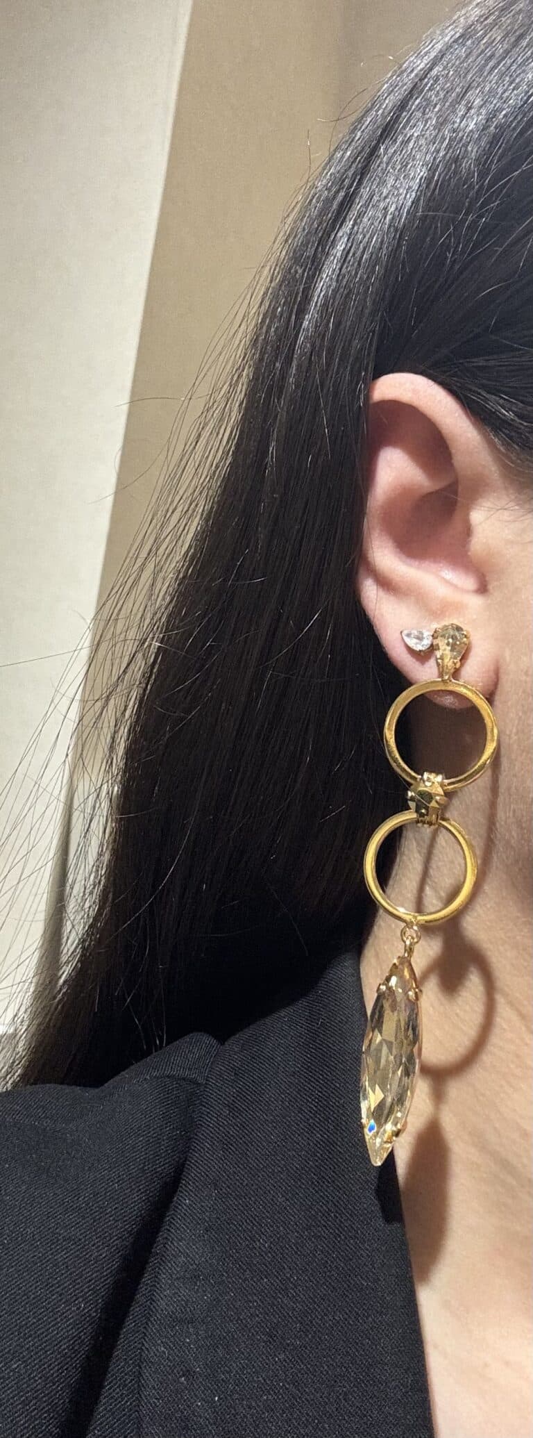 boucles d'oreilles crezus sohaia bijoux swarovksi