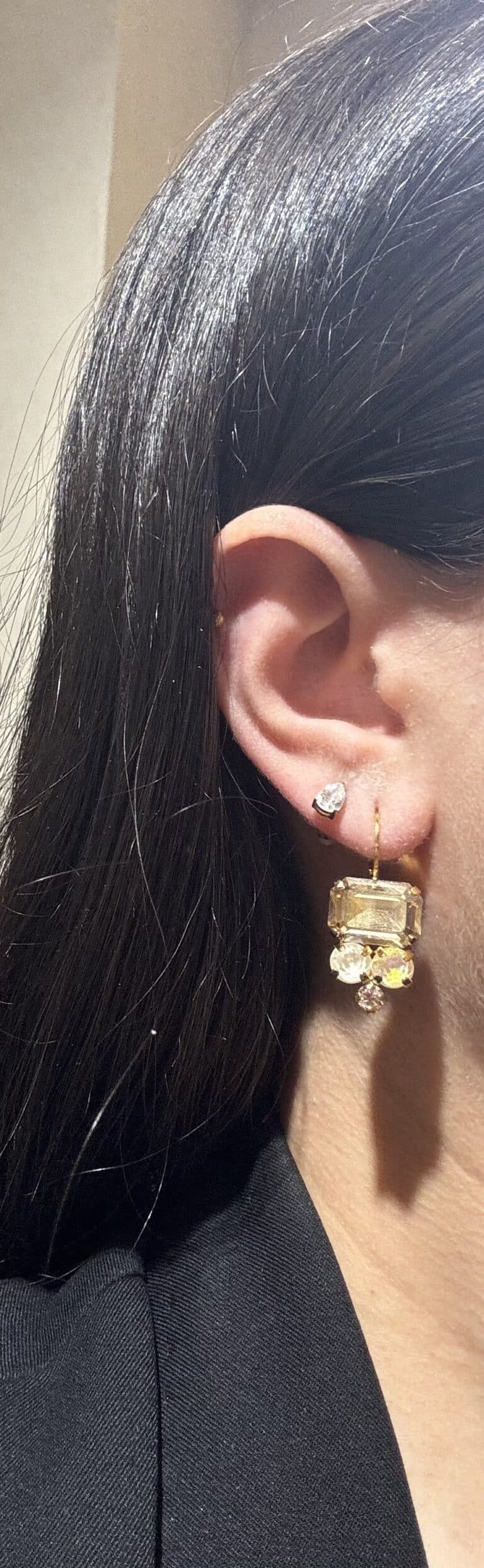 boucles d'oreilles crezus sohaia bijoux swarovksi