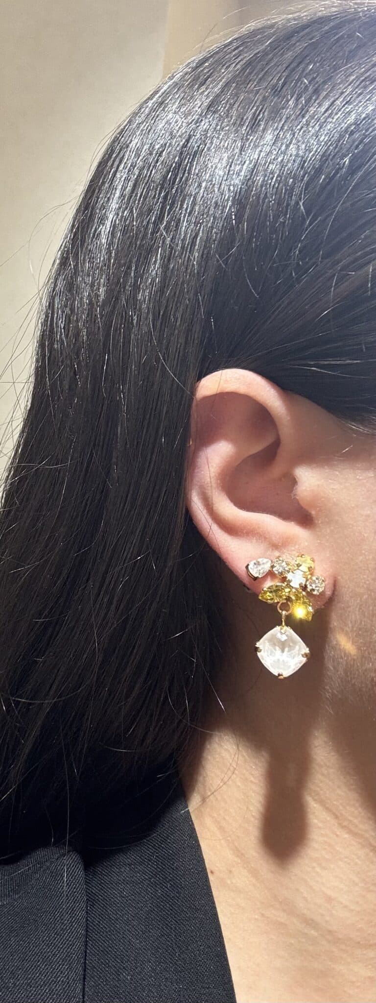 boucles d'oreilles crezus sohaia bijoux swarovksi