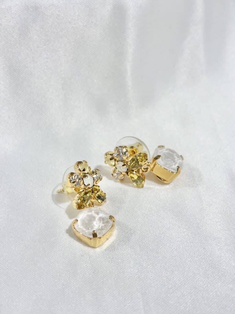 boucles d'oreilles crezus sohaia bijoux swarovksi
