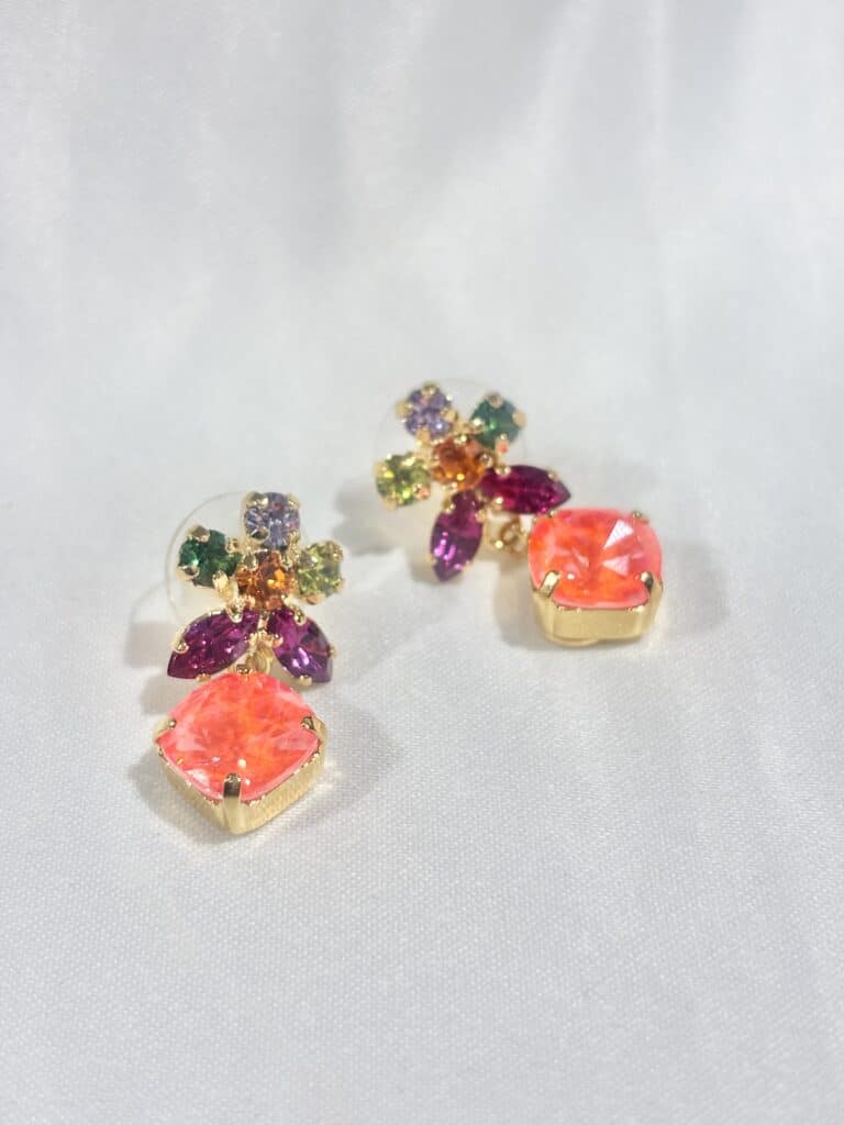 boucles d'oreilles crezus sohaia bijoux swarovksi