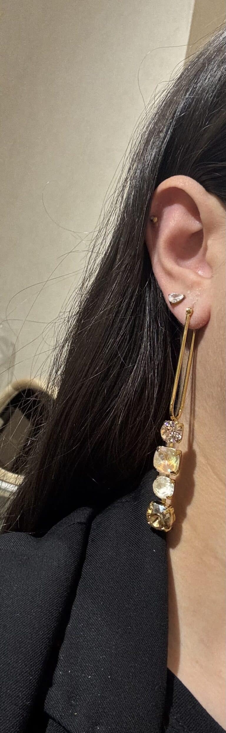 boucles d'oreilles crezus sohaia bijoux swarovksi