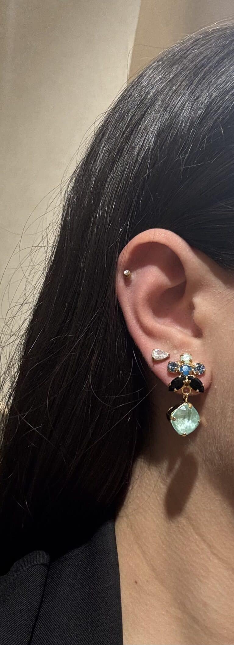 boucles d'oreilles crezus sohaia bijoux swarovksi