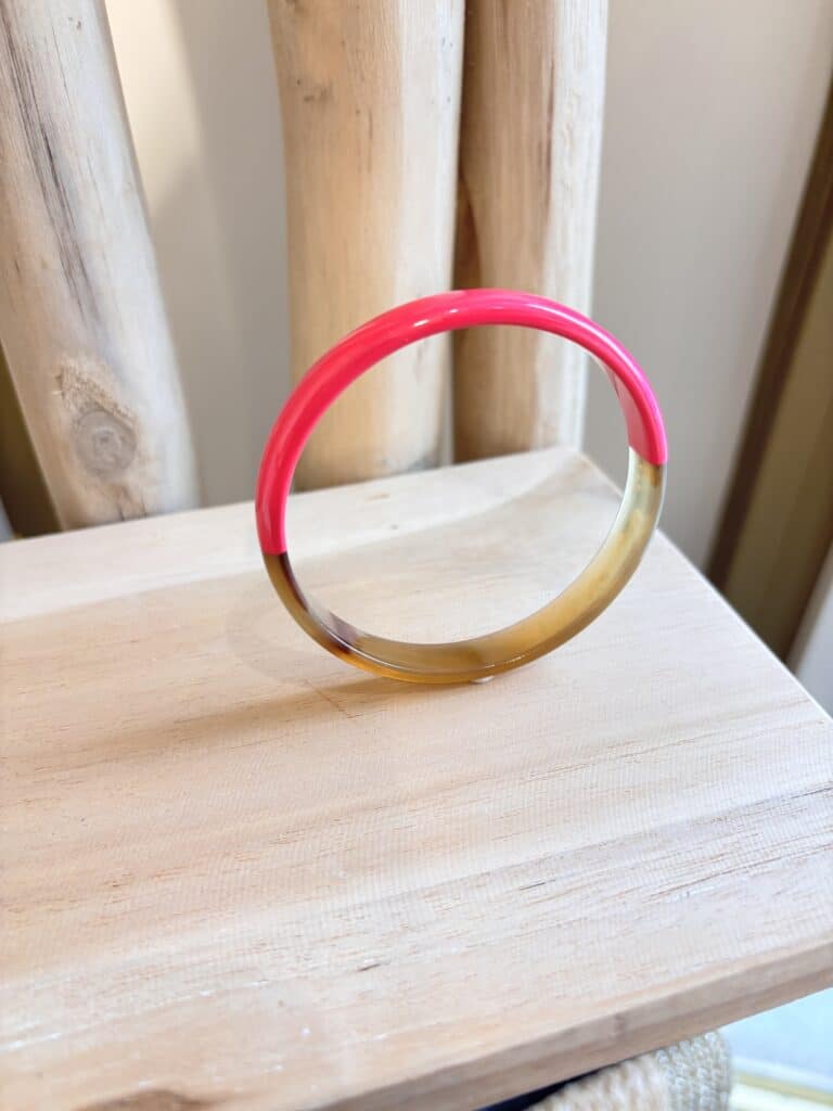 bracelet jonc corne atelier 1811 sohaia bijoux