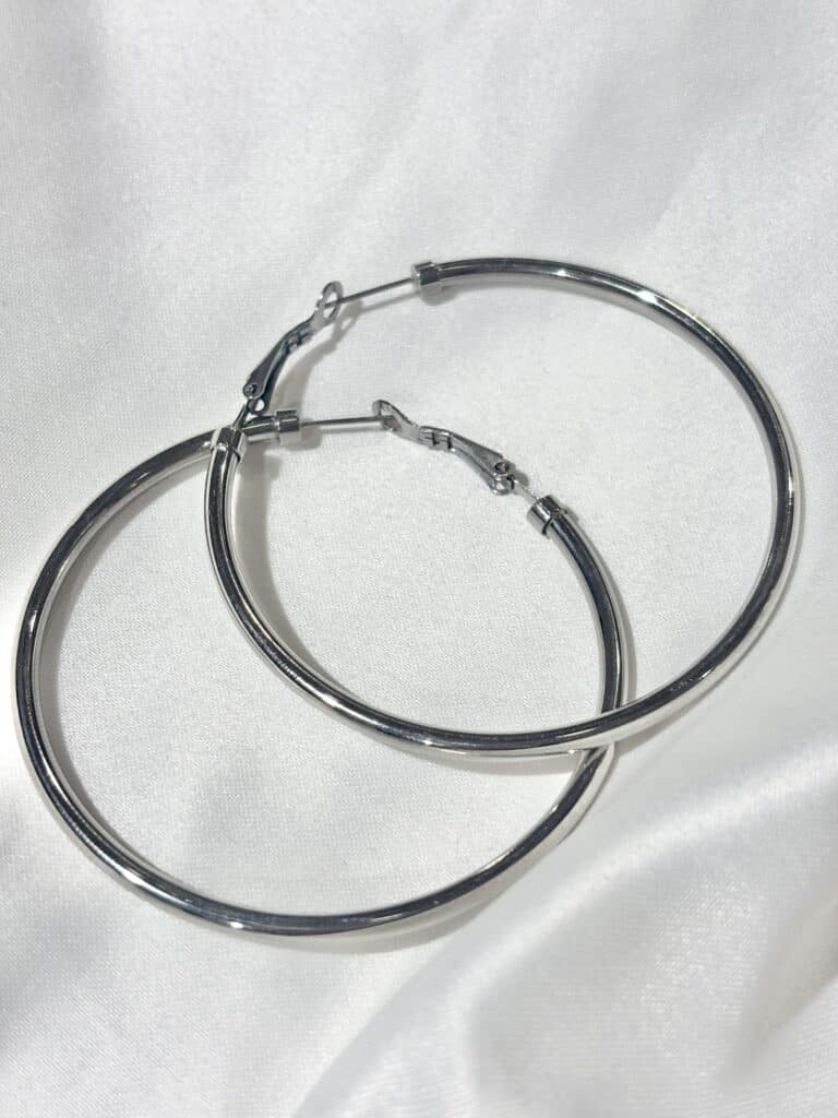 boucles d'oreilles acier inoxydable créoles sohaia bijoux