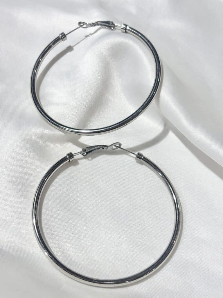 boucles d'oreilles acier inoxydable créoles sohaia bijoux