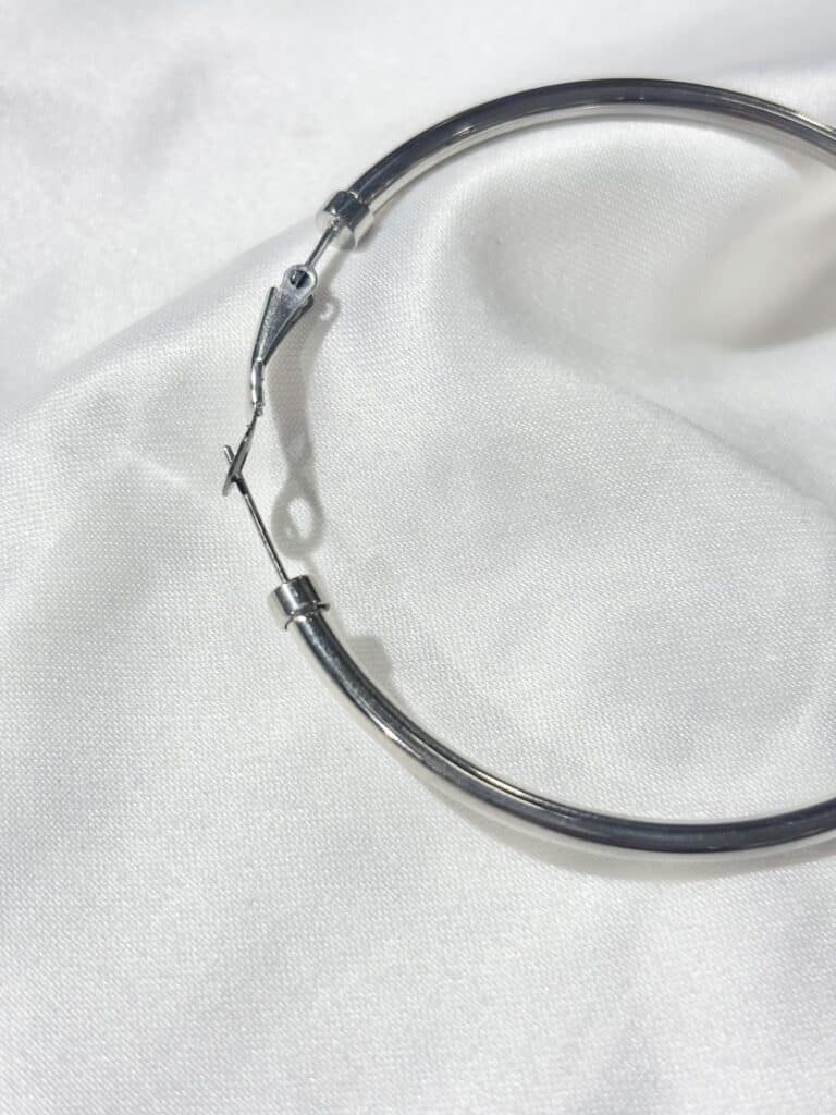 boucles d'oreilles acier inoxydable créoles sohaia bijoux