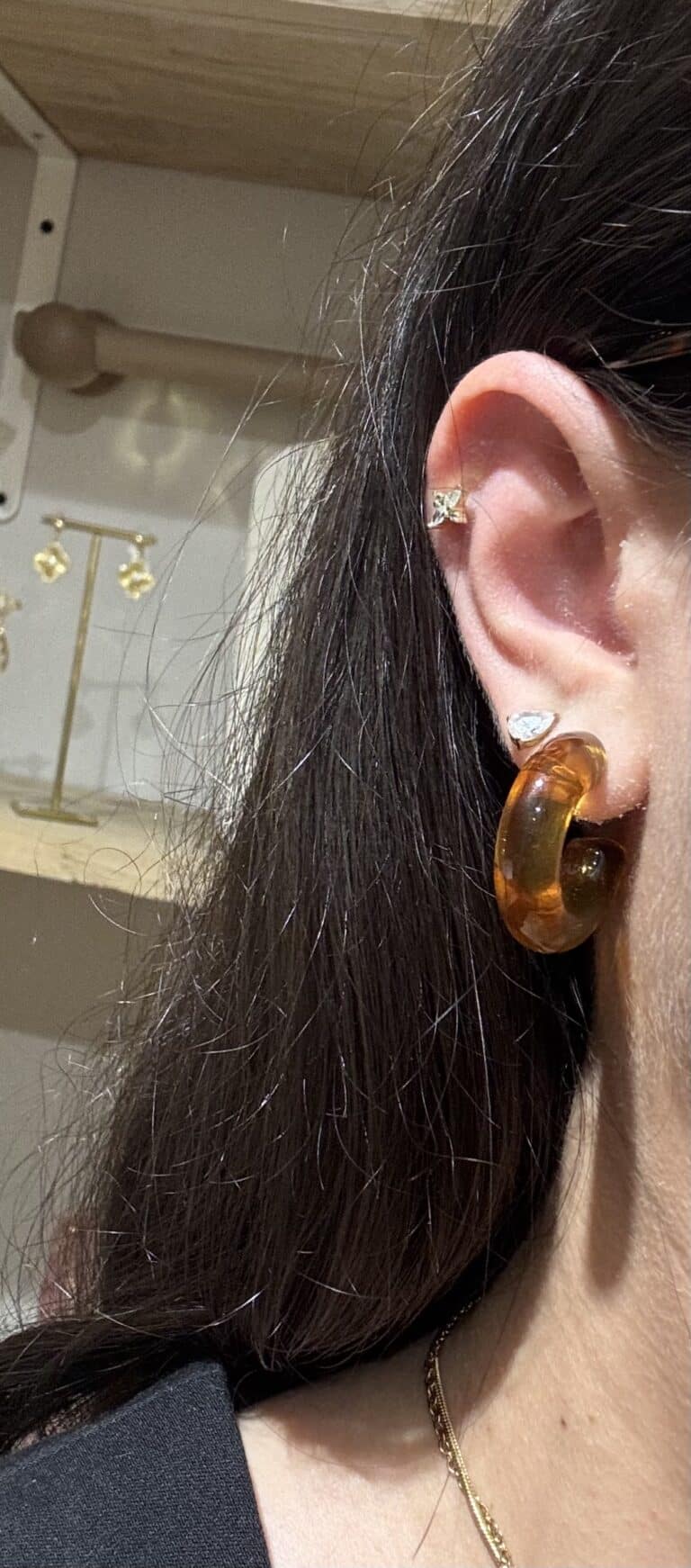 boucles d'oreilles sohaia bijoux acier inoxydable