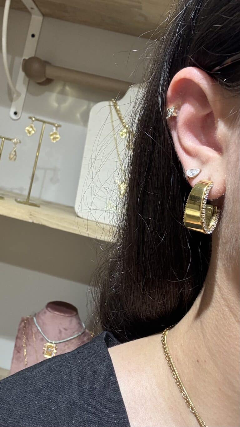 boucles d'oreilles sohaia bijoux acier inoxydable