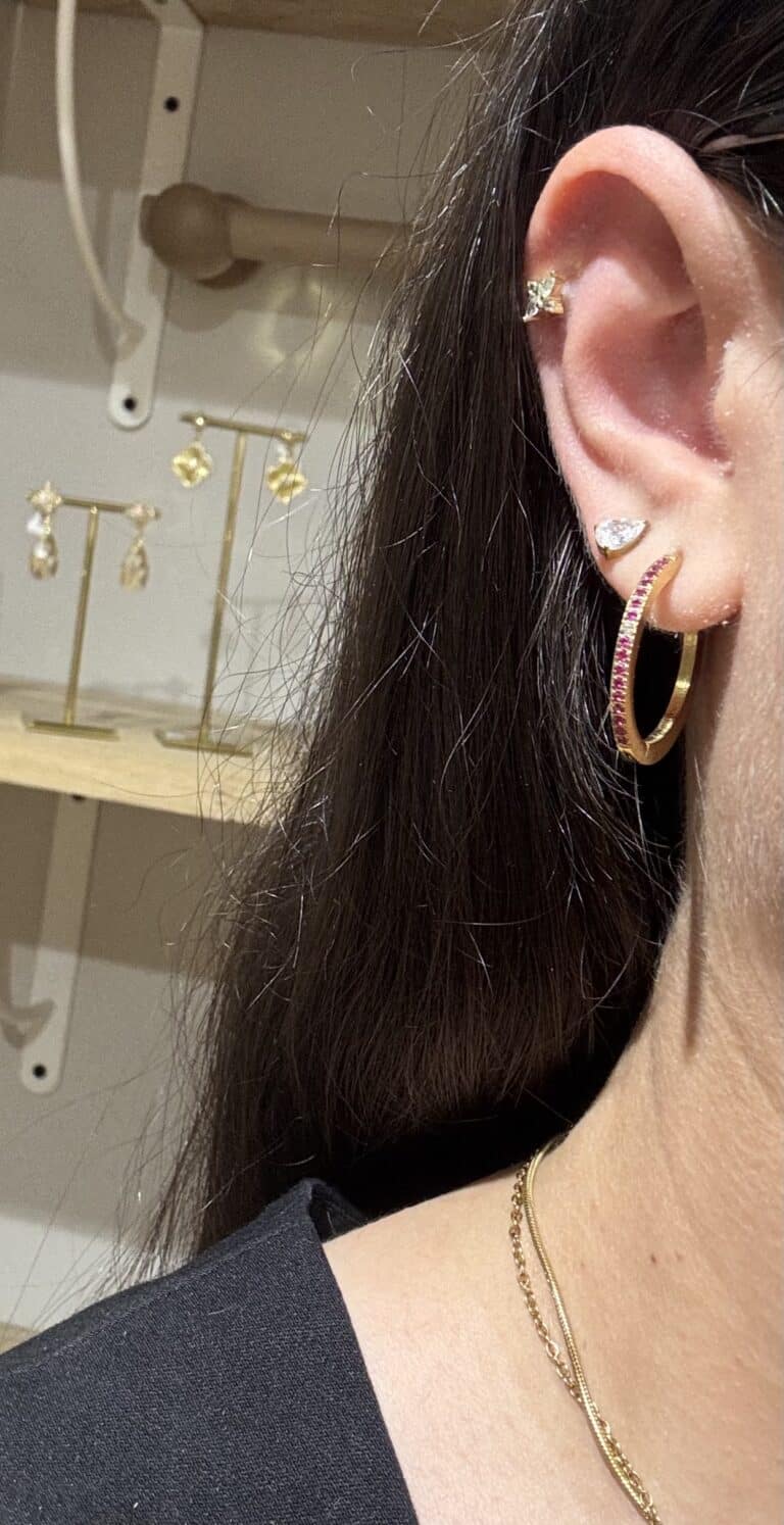 boucles d'oreilles sohaia bijoux acier inoxydable