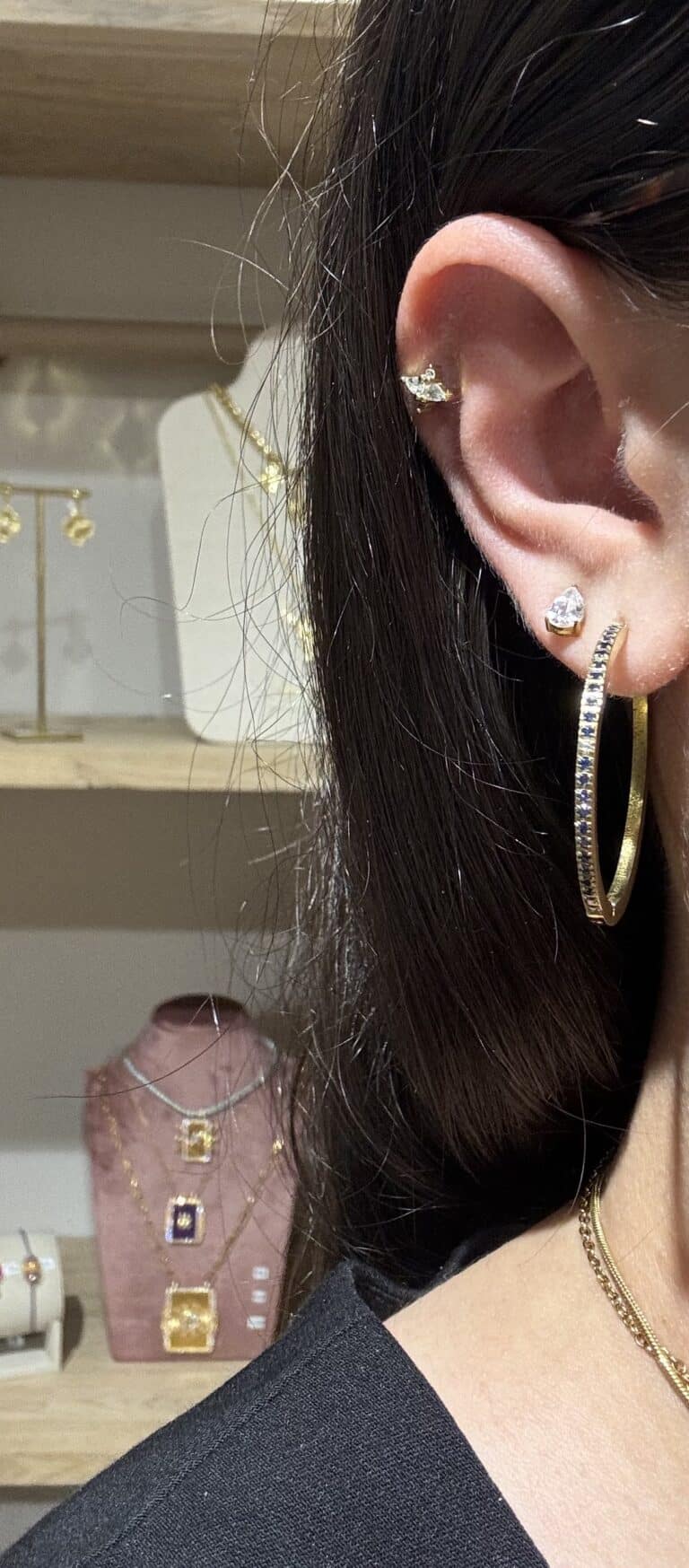 boucles d'oreilles sohaia bijoux acier inoxydable