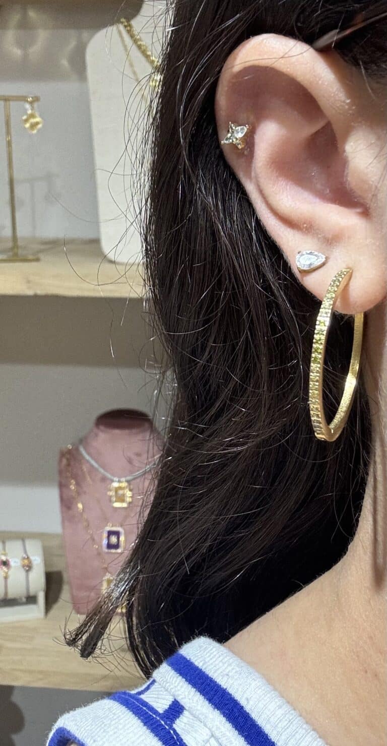 boucles d'oreilles sohaia bijoux acier inoxydable