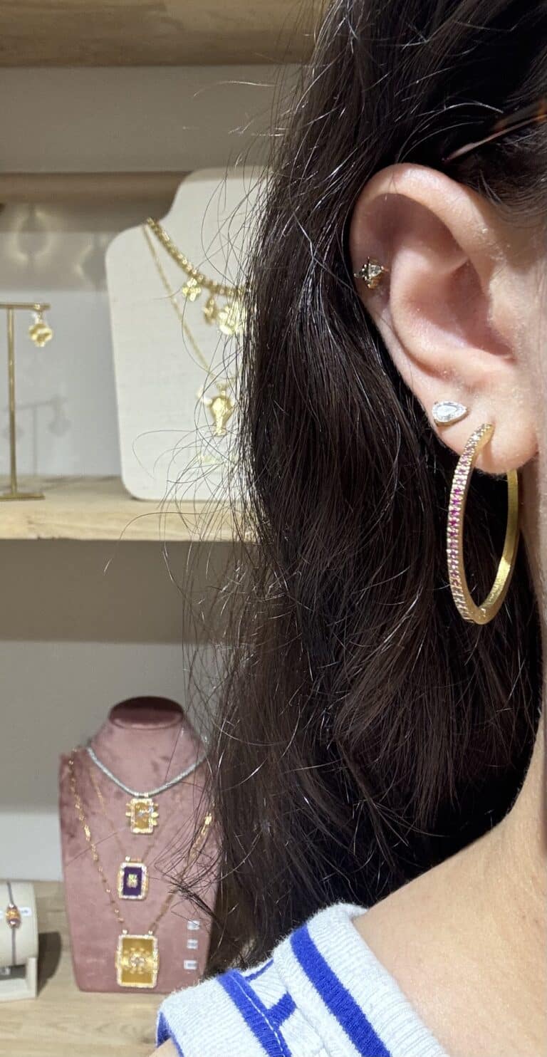 boucles d'oreilles sohaia bijoux acier inoxydable