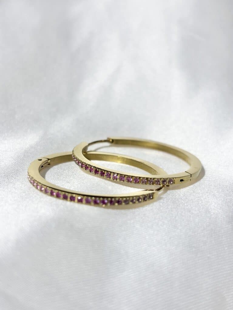 boucles d'oreilles sohaia bijoux acier inoxydable