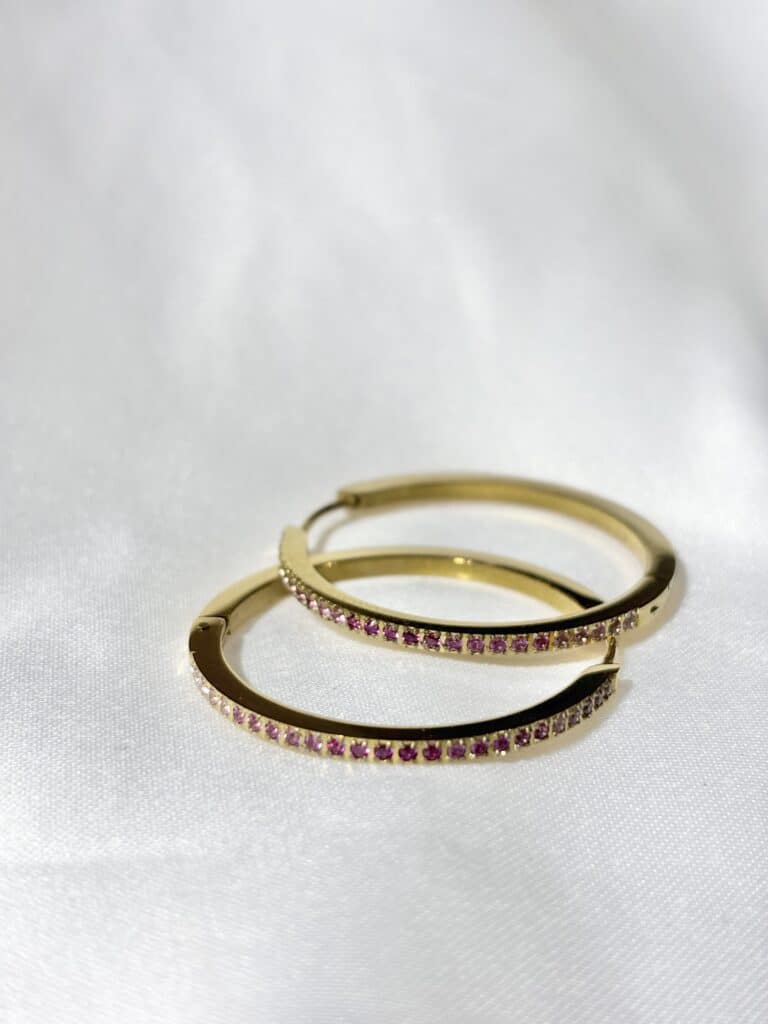 boucles d'oreilles sohaia bijoux acier inoxydable