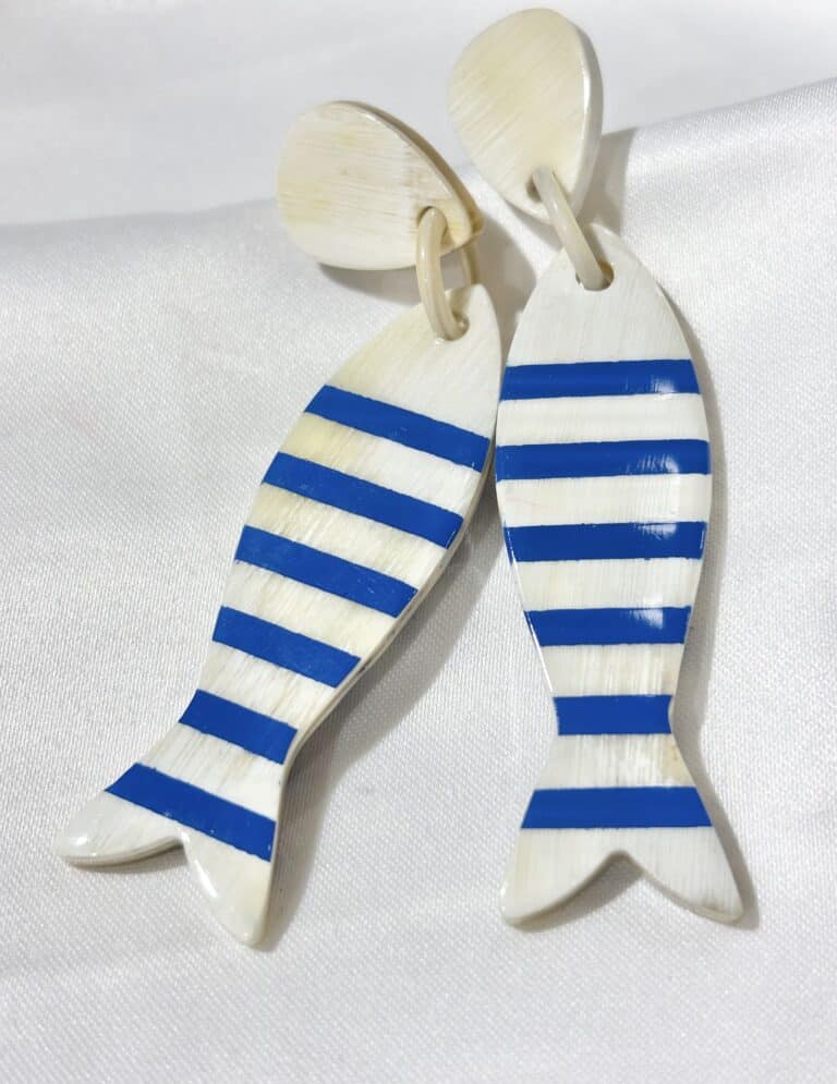 boucles d'oreilles soyang corne sohaia bijoux