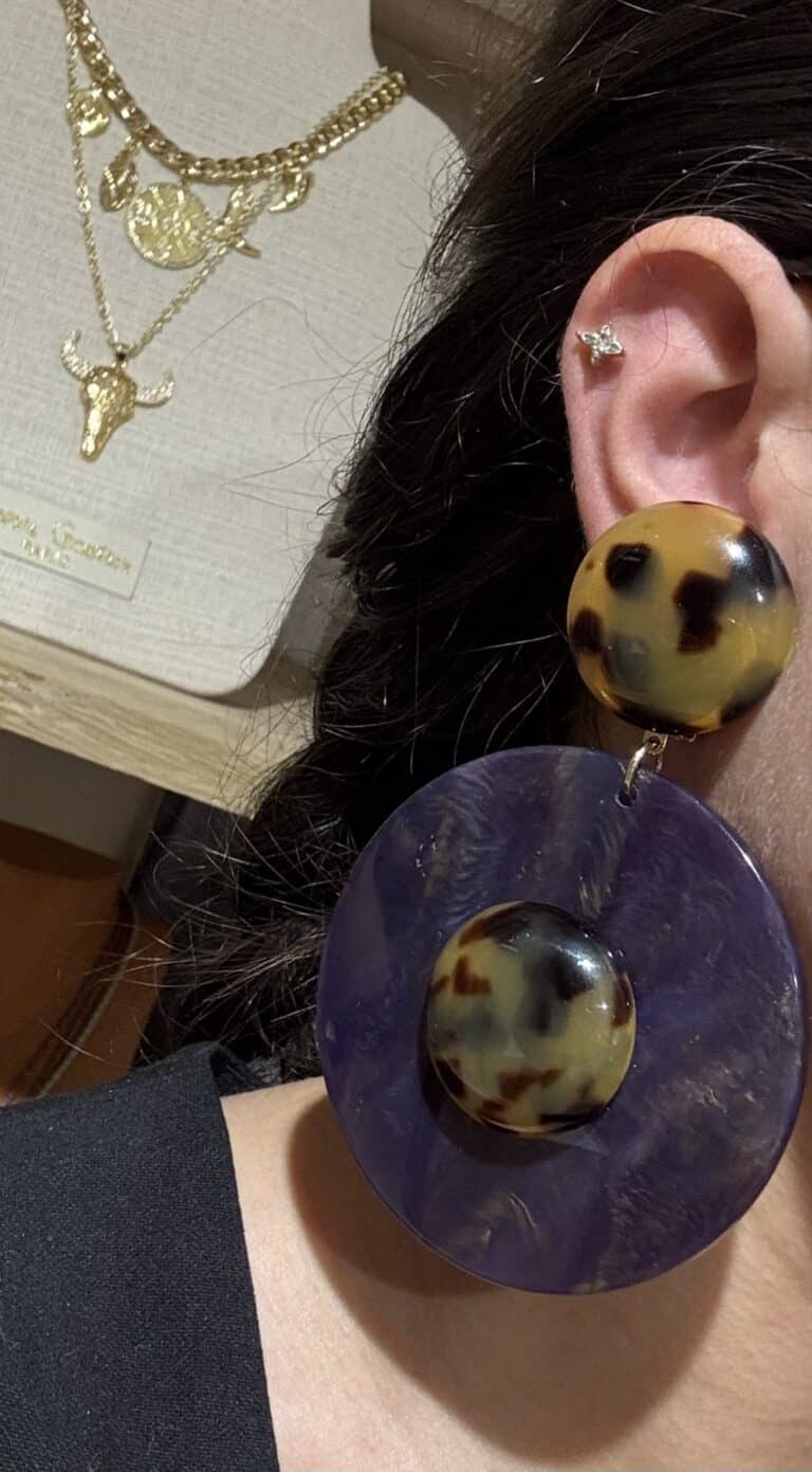 boucles d'oreilles francine bramli sohaia bijoux