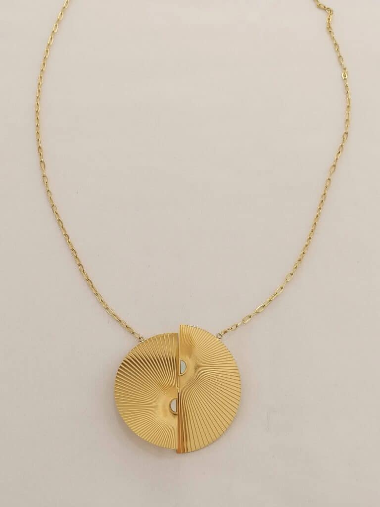 collier zag sohaia bijoux acier inoxydable