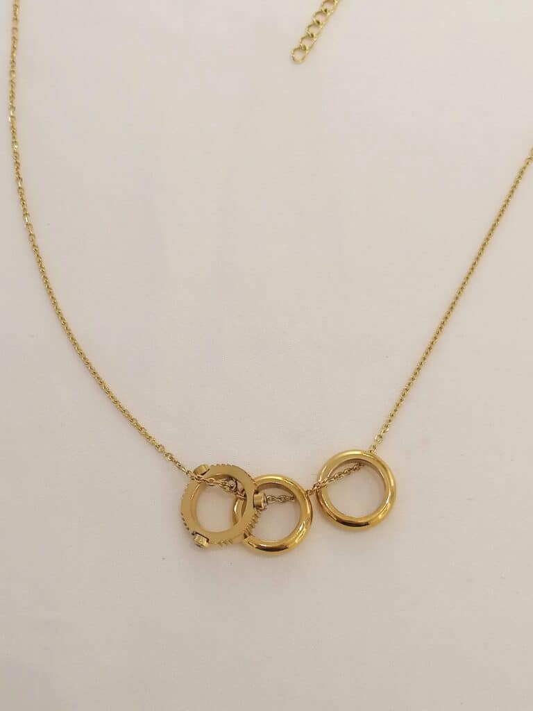 collier zag sohaia bijoux acier inoxydable