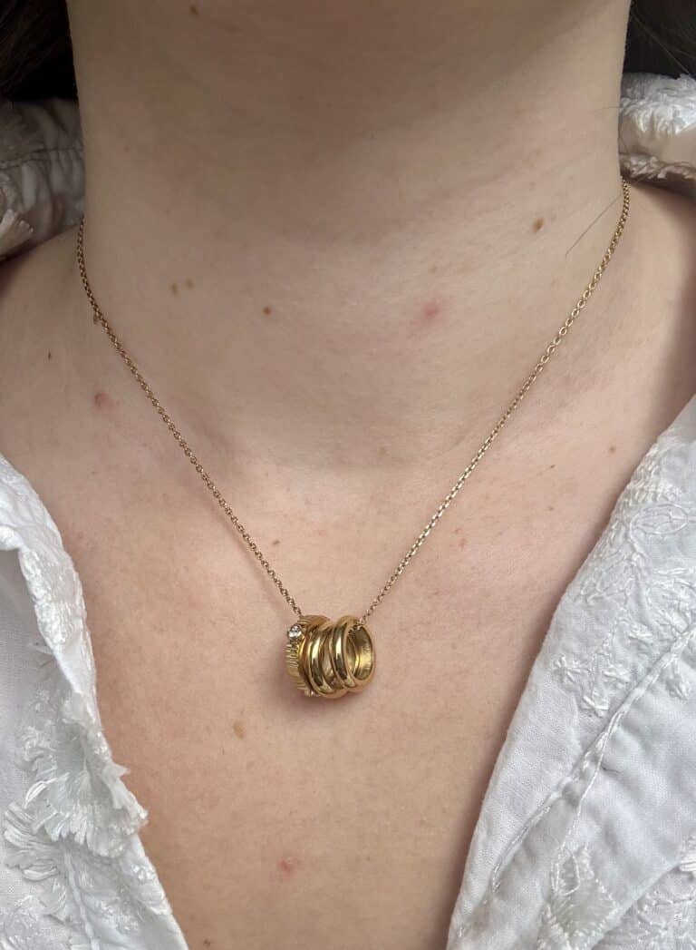 collier zag sohaia bijoux acier inoxydable