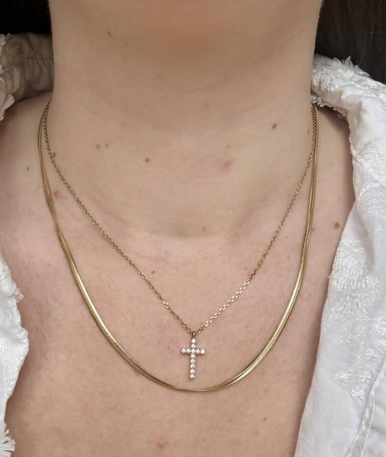 collier zag sohaia bijoux acier inoxydable