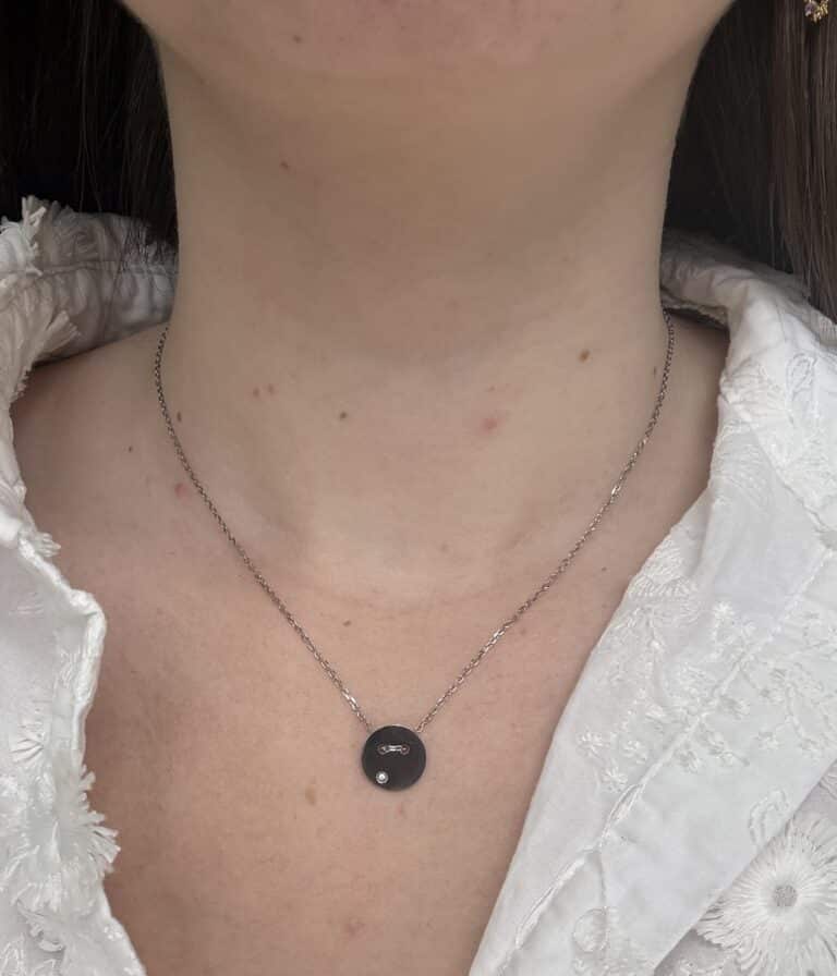 collier zag sohaia bijoux acier inoxydable